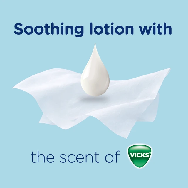 Alt view image 5 of 6 - Puffs Facial Tissues Plus Lotion with Vicks Scent, 4 Count