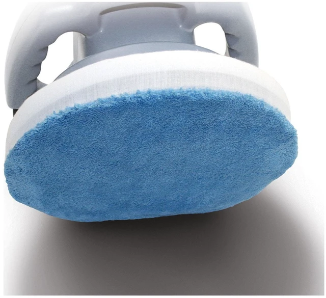 Alt view image 3 of 6 - Auto Spa 5-6 Inch Microfiber Bonnet, 2PK, Blue