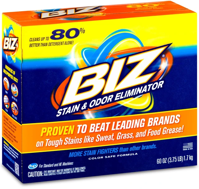 Main image of BIZ 60 oz Stain and Odor Eliminator Powder for Tough Stains