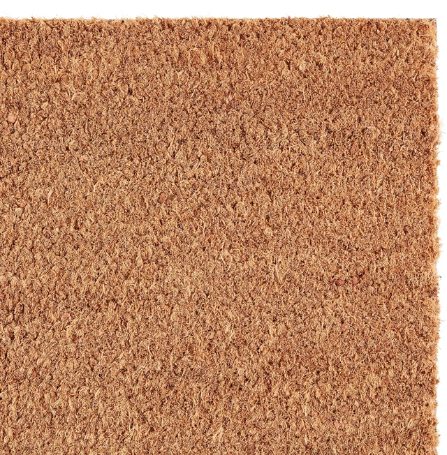 Alt view image 3 of 4 - Mainstays Indoor/Outdoor Plain Coir Doormat, 18in x 30in, 1 Piece
