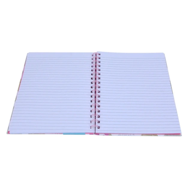 Alt view image 2 of 6 - Green Mila Spiral Notebook, 7x9, Eco Friendly, Polka Dot