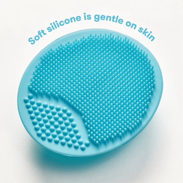 Alt view image 3 of 6 - Frida Baby DermaFrida SkinSoother Exfoliating Scalp Scrubber for Cradle Cap, Eczema, and Dry Skin