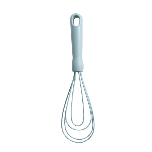 Alt view image 3 of 6 - Mainstays 3-Piece Silicone Whisk Set, 10.5in/10.4in/9.6in, Blue