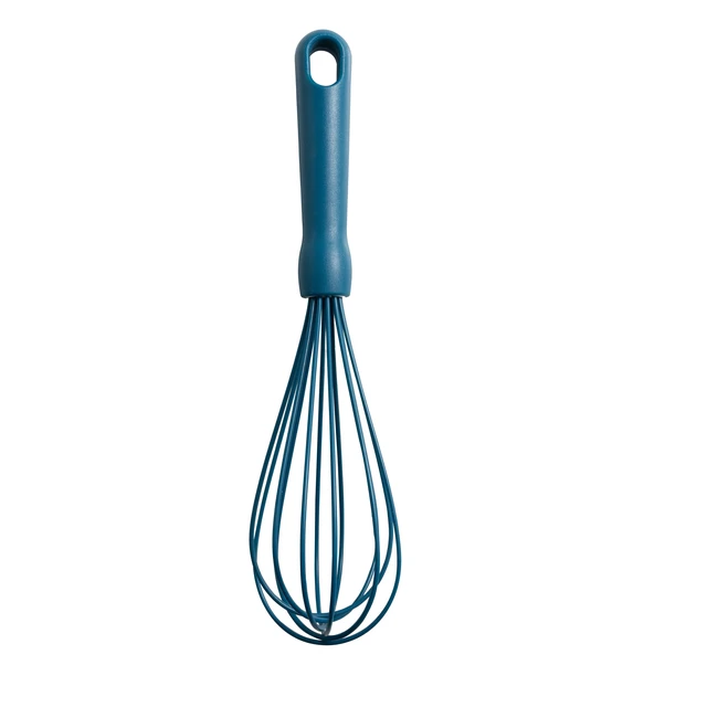 Alt view image 6 of 6 - Mainstays 3-Piece Silicone Whisk Set, 10.5in/10.4in/9.6in, Blue