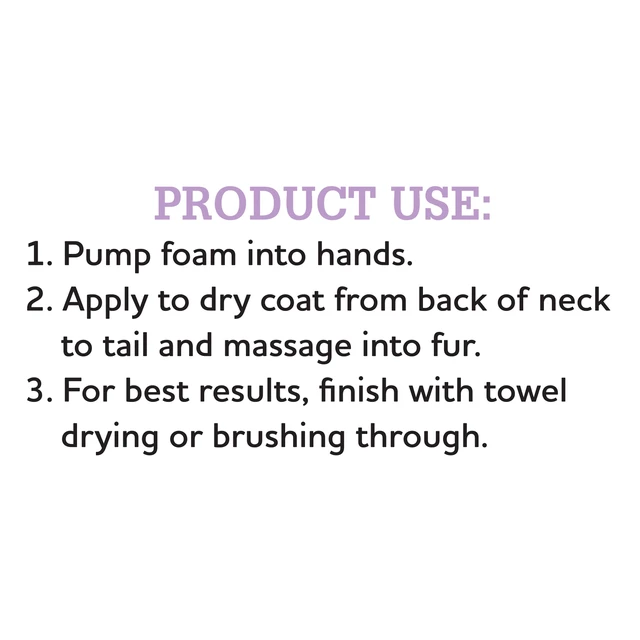 Alt view image 3 of 7 - Vibrant Life No-Rinse Dog Shampoo, Lavender
