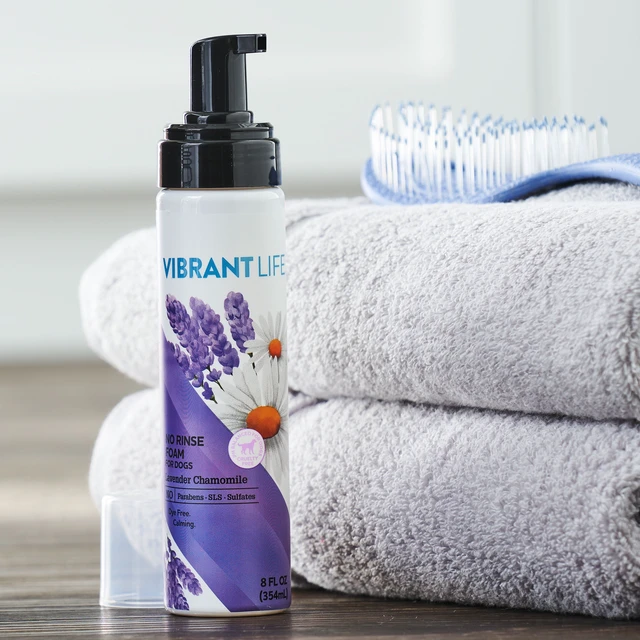 Alt view image 7 of 7 - Vibrant Life No-Rinse Dog Shampoo, Lavender