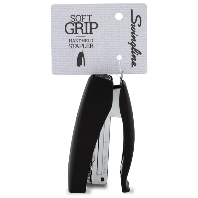 Alt view image 4 of 6 - Swingline S700026-WMT Soft Grip Manual Hand Stapler, 20 Sheets, Black