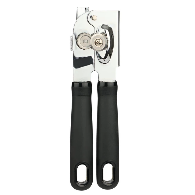 Alt view image 6 of 6 - Mainstays Manual Can Opener, Stainless Steel, Comfort Cushion Handle Grip, Black