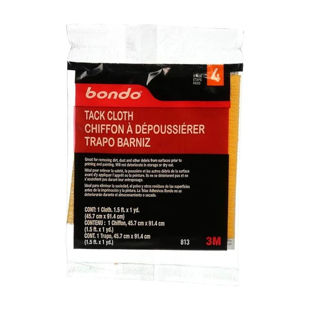 Alt view image 3 of 4 - Bondo 813SRP Tack Cloth (2 Pack), Long Lasting