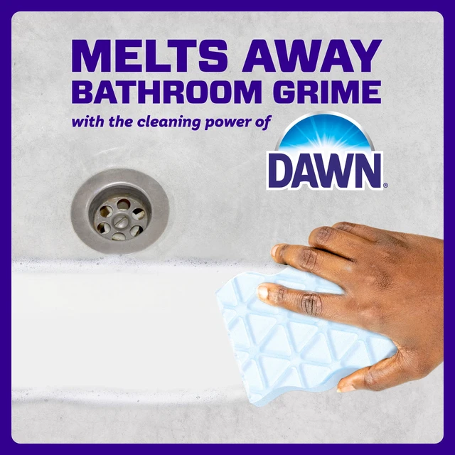Alt view image 5 of 5 - Mr. Clean Magic Eraser Sponge, Shower & Tub Cleaner, Lavender, 3 Count