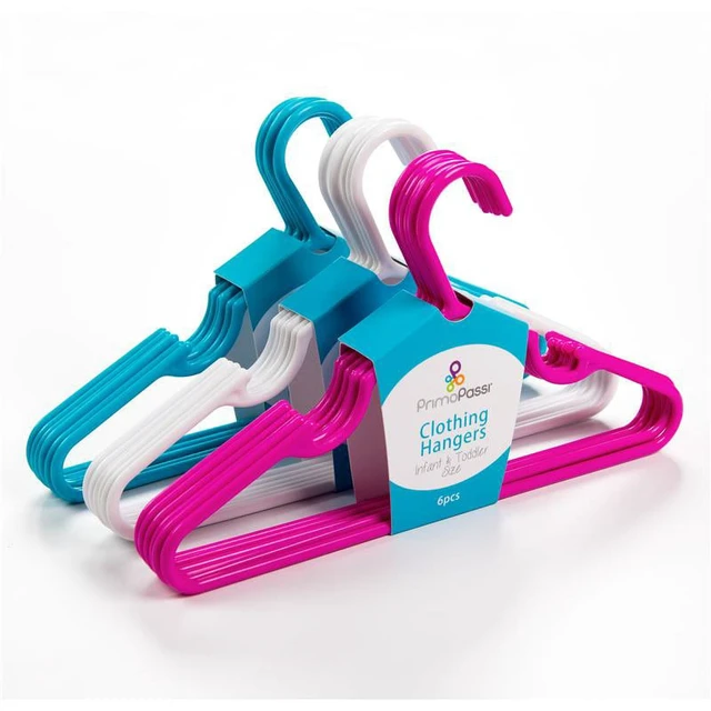 Alt view image 6 of 6 - Primo Passi Infant & Toddler Clothing Hangers (Set of 6) - Blue