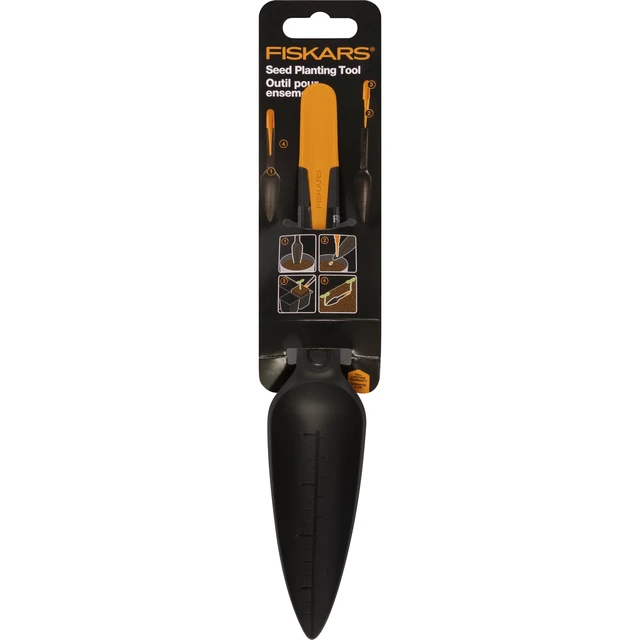 Alt view image 3 of 6 - Fiskars Hand Seed Sower, 1 Pc, FiberComp Gardening Tool, Orange and Black