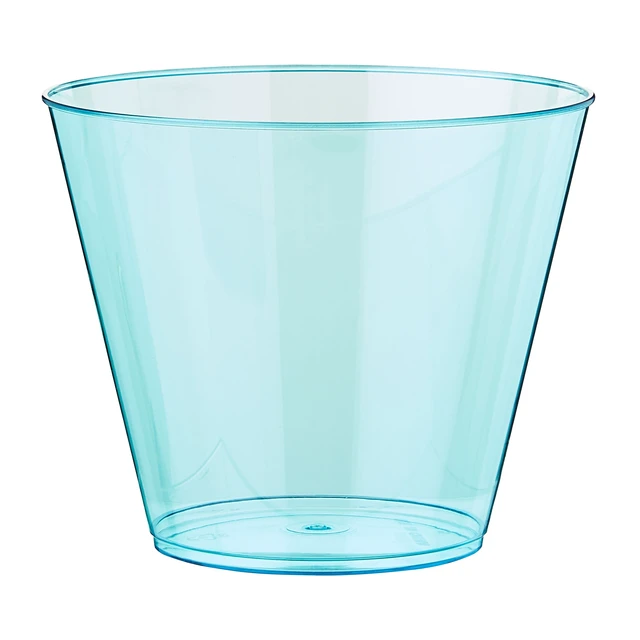 Alt view image 3 of 5 - Way To Celebrate Disposable Plastic Cups, 8.79 fl oz, Blue, 24 Count