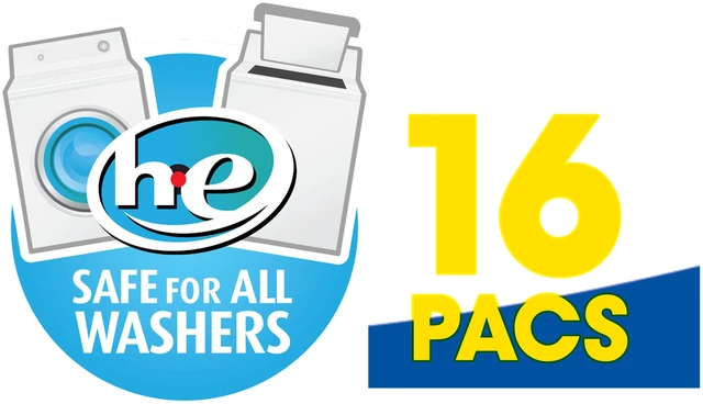 Alt view image 5 of 6 - 16 Count Great Value Premium Clean Laundry Pacs Original Scent