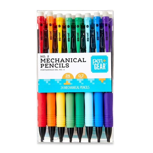 Alt view image 3 of 6 - Pen+Gear #2 HB 0.7mm Mechanical Pencils, 24 Count