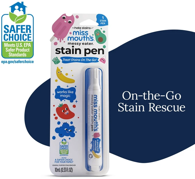 Main image of Miss Mouth's Messy Eater Stain Treater Pens for Baby and Kids, 1 Pack, Stain Remover for Food, Grease, Coffee and More, Gentle on Laundry, Fabric and Underwear