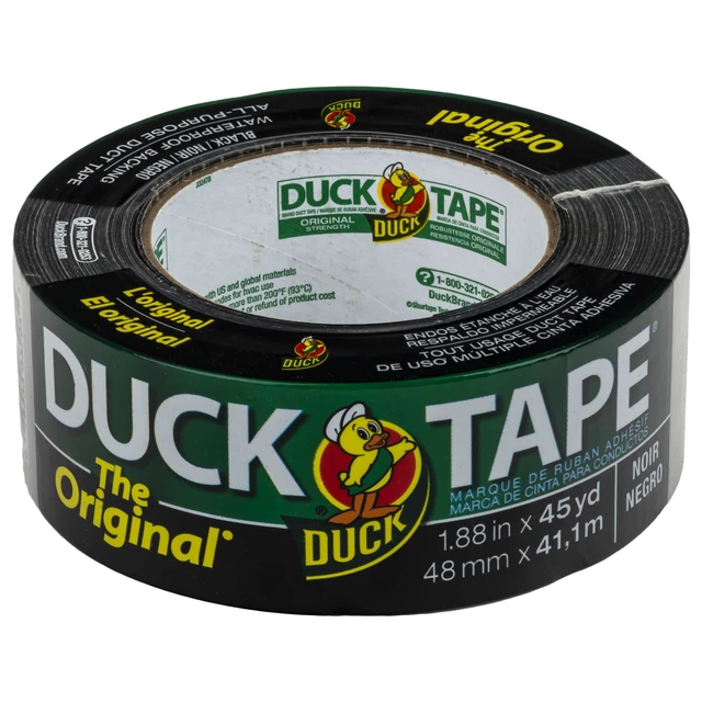 Alt view image 4 of 5 - The Original Duck Tape, 1.88in x 45yd, Black