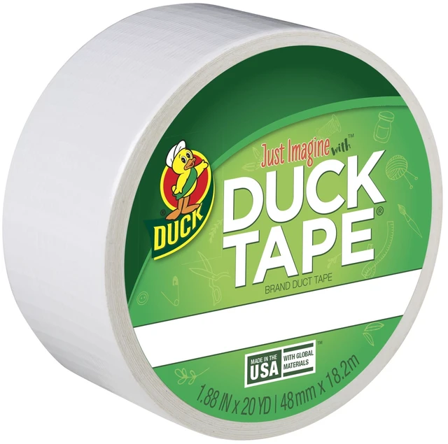 Main image of Duck Tape Duct Tape, 1.88in. x 20yd., White