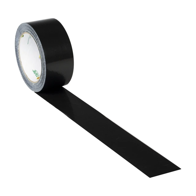 Alt view image 3 of 5 - Color Duck Tape Duct Tape, 1.88in x 20yd, Black