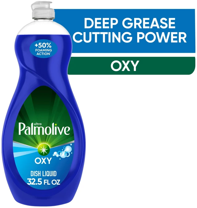 Main image of Palmolive Ultra Oxy Liquid Dish Soap, Deep Grease Cutting, No Soaking Needed, 32.5fl oz