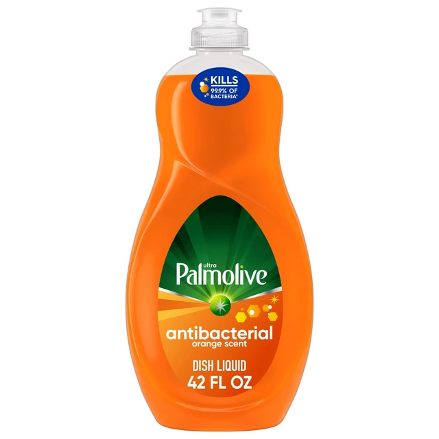 Alt view image 5 of 6 - 2-Pack Palmolive Ultra Antibacterial Dish Liquid, Orange Scent, Mess-Free, Easy-Flip Cap, 42 fl oz