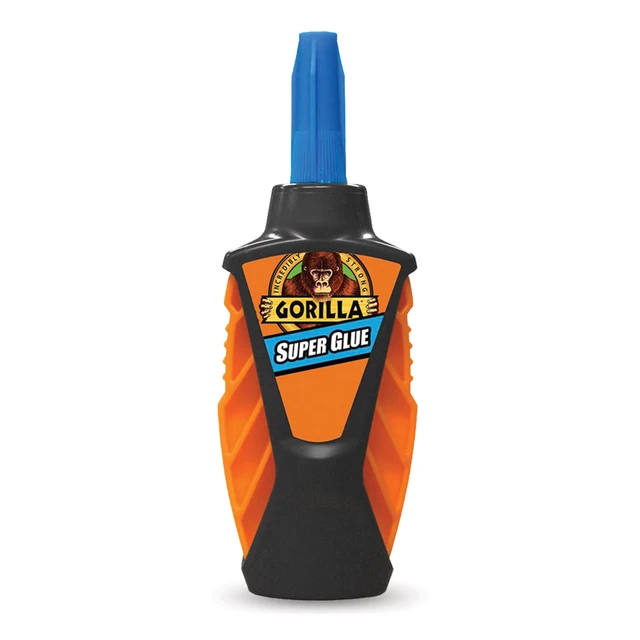 Alt view image 2 of 5 - Gorilla Micro Precise Super Glue, Clear, 5.5 Gram, All Purpose Fast Setting for Projects and Repairs