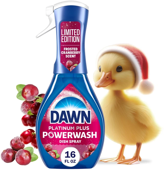 Main image of Dawn Powerwash Spray Cranberry Scent Dish Soap, 16fl oz Starter Kit