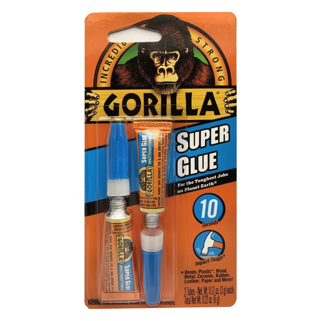 Alt view image 5 of 5 - Gorilla Super Glue 2-3g Tubes