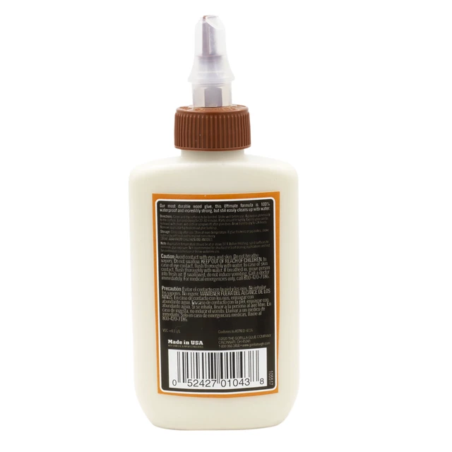 Alt view image 2 of 6 - Gorilla 4Ounce Ultimate Waterproof Wood Glue, Pack of 1
