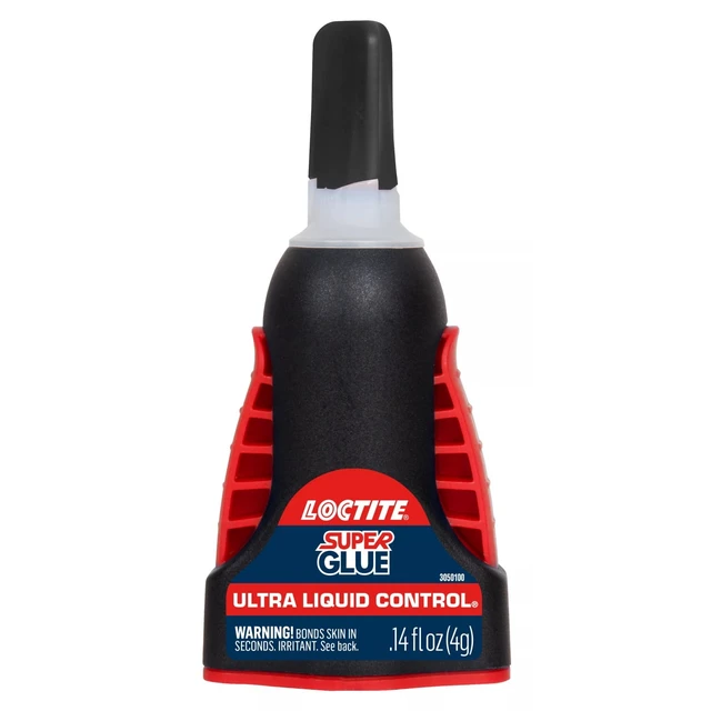 Alt view image 2 of 6 - Loctite Super Glue Ultra Liquid Control, 1-Pack, Clear 0.14 fl oz Bottle