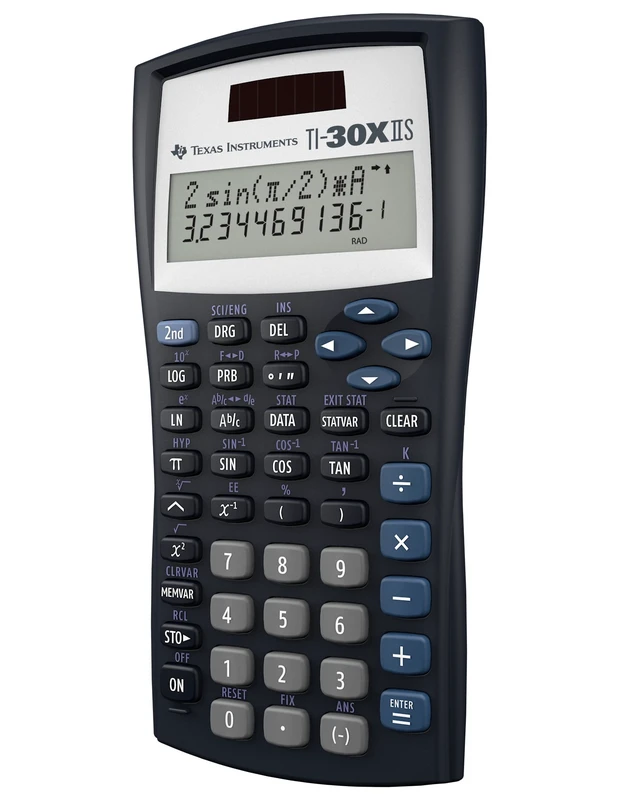 Alt view image 3 of 6 - Texas Instruments TI-30XIIS Two-Line Scientific Calculator