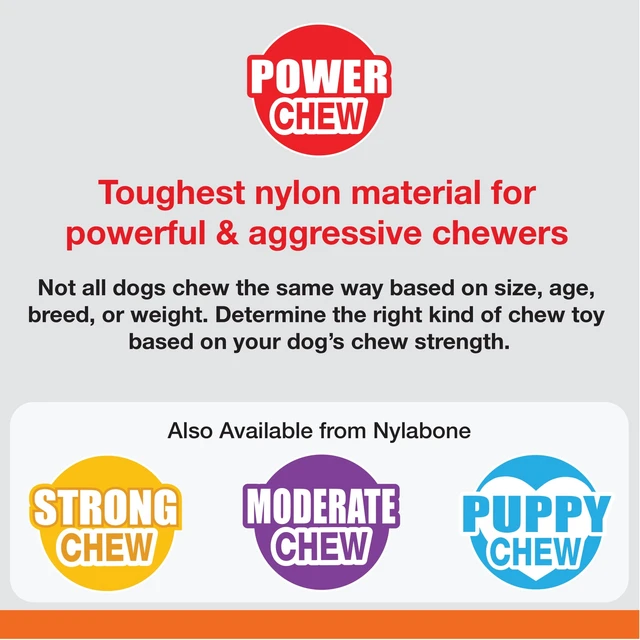 Alt view image 5 of 6 - Nylabone Daily Dental Rubber Braid Bone for Dogs, Up to 35lbs