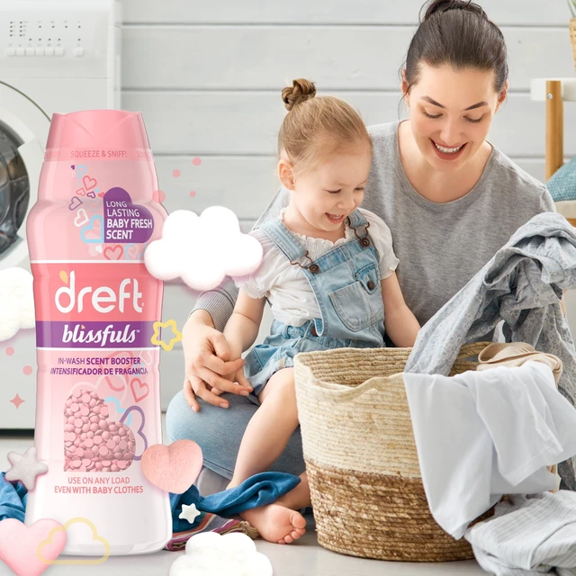 Alt view image 3 of 6 - Dreft Blissfuls Laundry Scent Booster Beads Baby Fresh 18.2OZ