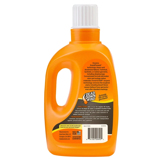 Alt view image 3 of 5 - Dead Down Wind Laundry Detergent Unscented 36oz (72 Loads)