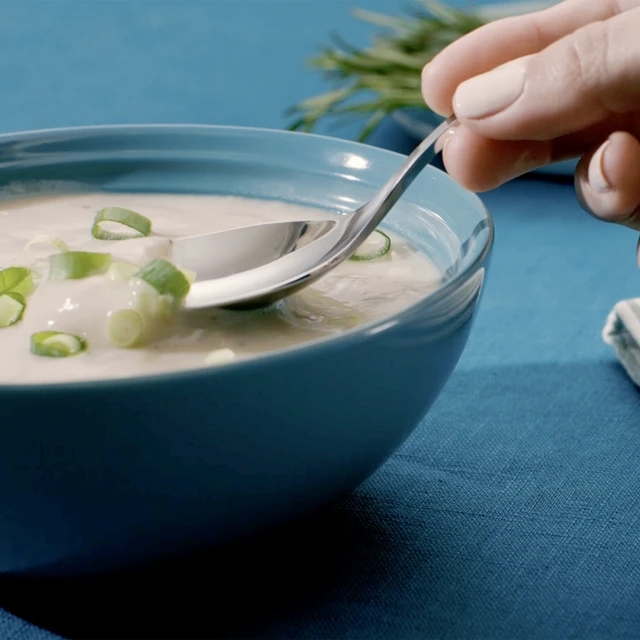 Alt view image 7 of 7 - Gourmet Settings Windermere Chowder Spoon (4-Pack)