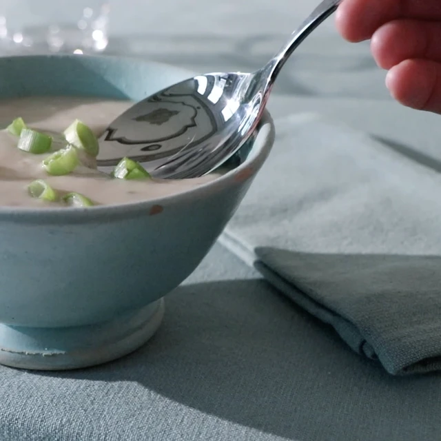 Alt view image 2 of 7 - Gourmet Settings Windermere Chowder Spoon (4-Pack)