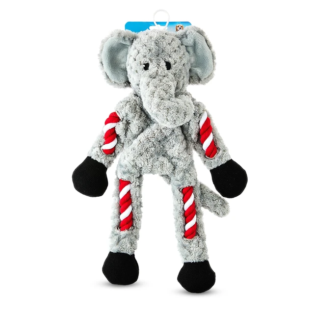 Alt view image 6 of 6 - Vibrant Life Cozy Buddy Rope Elephant Dog Toy, Chew Level 1