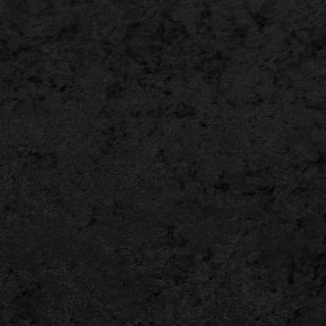 Main image of David Textiles 58" x 1.5yd Polyester Crushed Panne Velvet Precut Fabric, Black
