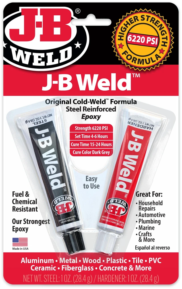 Main image of J-B Weld Twin Tube 2oz Epoxy Adhesive