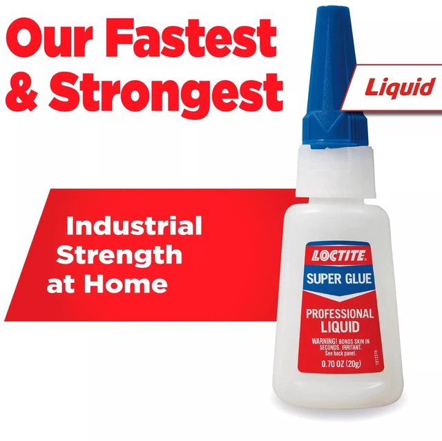 Main image of Loctite Super Glue Liquid Professional 0.7 oz Clear, Pack of 1