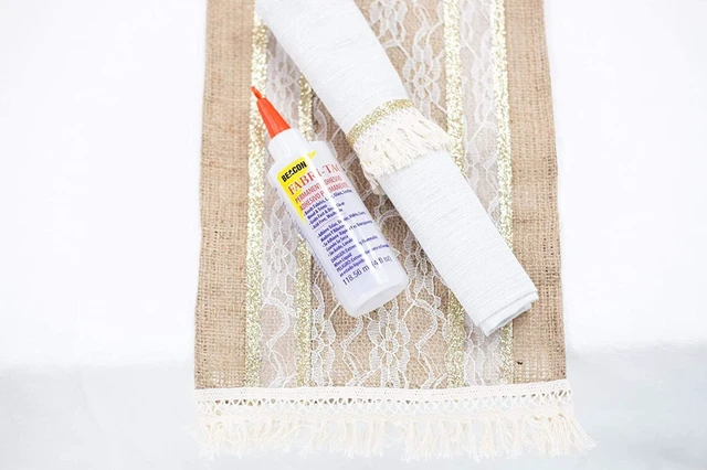 Alt view image 6 of 6 - Beacon Fabri-Tac Permanent Quick-Dry Fabric Adhesive Glue, 4oz Bottle