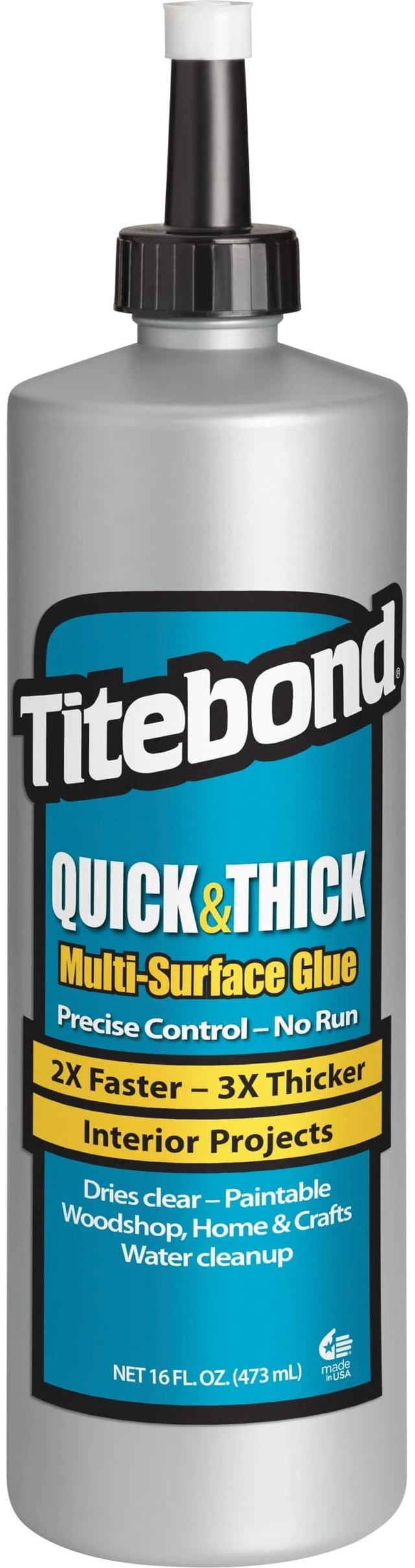 Main image of Titebond 16oz Quick and Thick Wood Glue