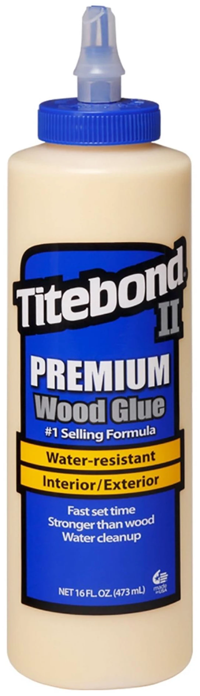 Main image of Franklin International 5004 Titebond II Weatherproof Exterior Wood Glue 16OZ