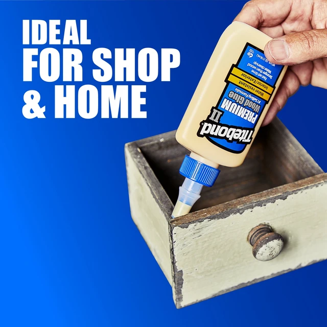 Alt view image 6 of 6 - Franklin International 5004 Titebond II Weatherproof Exterior Wood Glue 16OZ