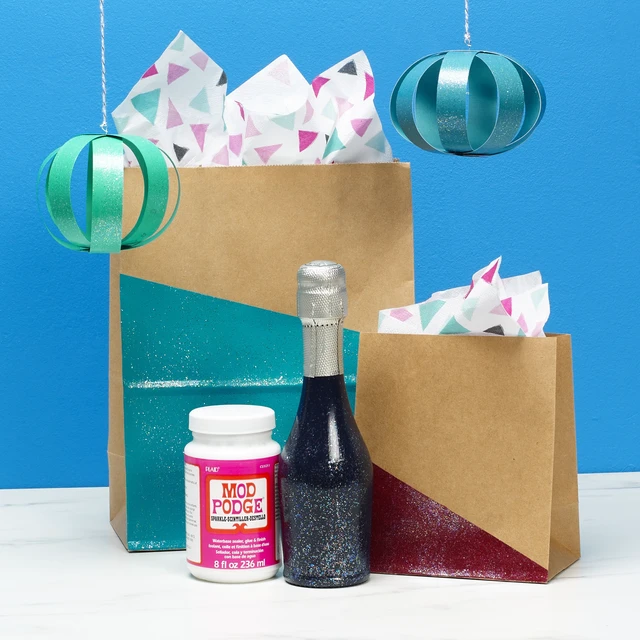 Alt view image 5 of 7 - Mod Podge Sparkle Liquid Sealer, Glue, and Finish, 8fl oz