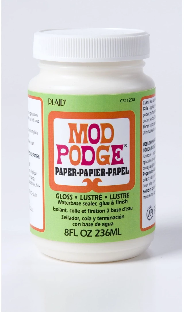 Main image of Plaid Mod Podge for Paper, 8 fl oz, Gloss