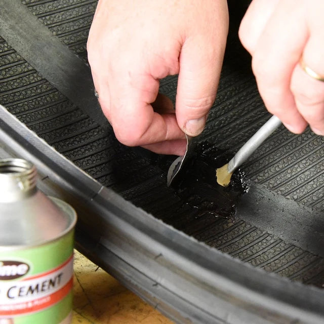 Alt view image 2 of 2 - Slime 1050 Rubber Cement with No-Mess Brush Applicator, 8oz