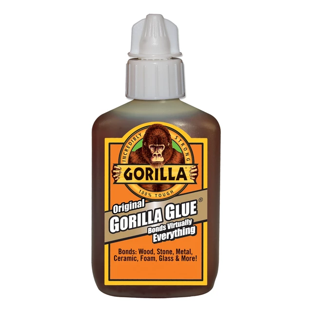 Alt view image 5 of 5 - Gorilla Glue Original Brown Polyurethane Glue, 2oz Bottle