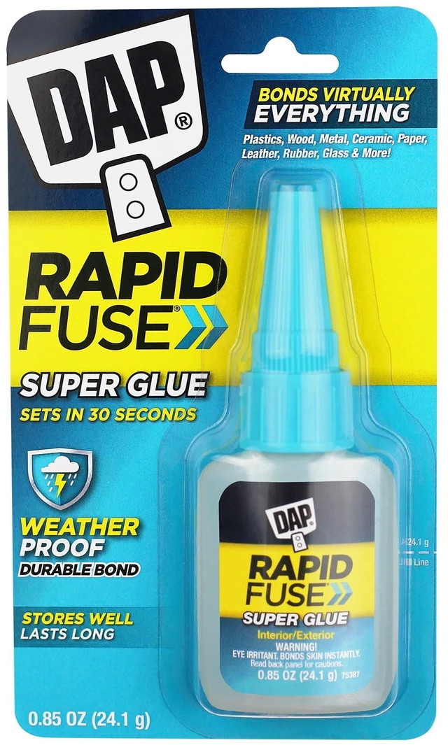 Main image of DAP RapidFuse 0.85 oz Clear Super Glue