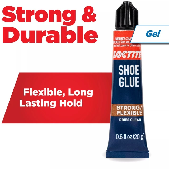 Main image of Loctite Shoe Glue, Clear, 0.6 fl oz, Pack of 1